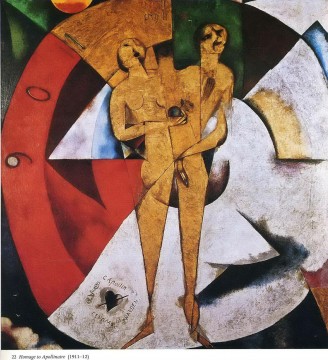  con - Homage to Apollinaire contemporary Marc Chagall
